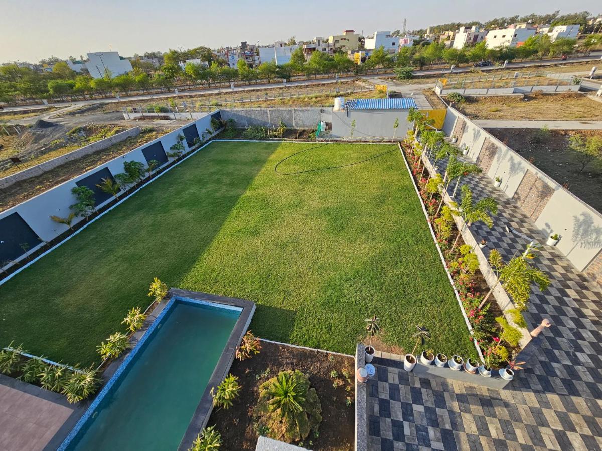 ウッジャイン Shree Ambe Farmhouseヴィラ エクステリア 写真